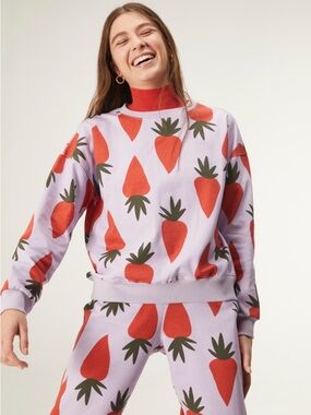 Compañía Fantástica Carrot Crewneck Size L